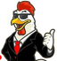 Mr. Chicken Logo